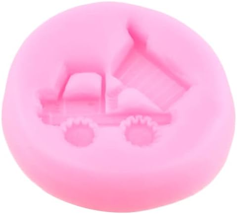 MIYAHOUSE Construction Vehicle Fondant Molds Set Of 6
