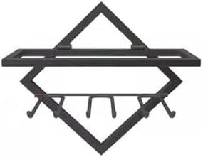 DYPA-AF12 Space-Saving Wine Glass Holder Wall Mount