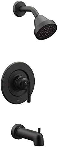 Moen Gibson Matte Black Pressure Balancing Trim Set