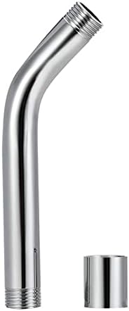Stainless Steel Wall Mounted Shower Extension Pipe with 2 Thread