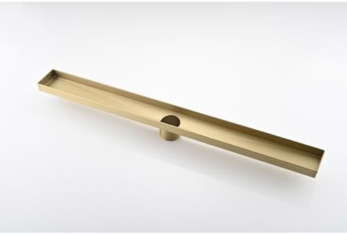 TREATLIFE HOME 30-Inch Linear Shower Drain with Hair Strainer 1
