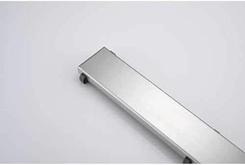 AGANS 32-inch Linear Shower Drain with Hair Strainer and Leveling Feet