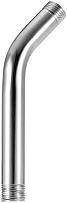 Stainless Steel Wall Mounted Shower Extension Pipe with 2 Thread
