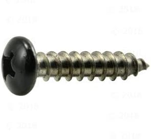 Black Phillips Pan Sheet Metal Screws 8x34 100 Piece