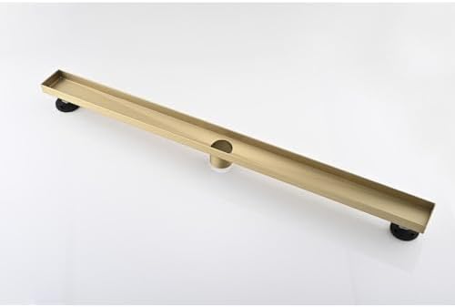 TREATLIFE HOME 36-Inch Linear Shower Drain with Removable Grate