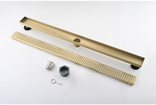 TREATLIFE HOME 36-Inch Linear Shower Drain with Removable Grate