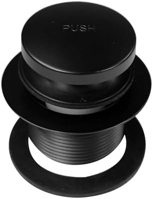 Westbrass 1-12 Black Tubular Drain Kit Matte Black
