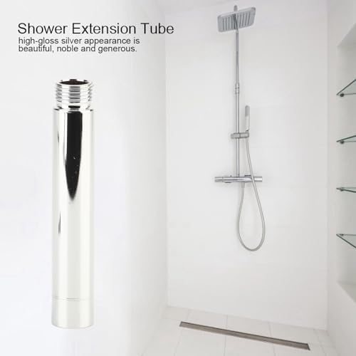 Fdit 4 Inch Shower Arm Extension with Chrome Plating