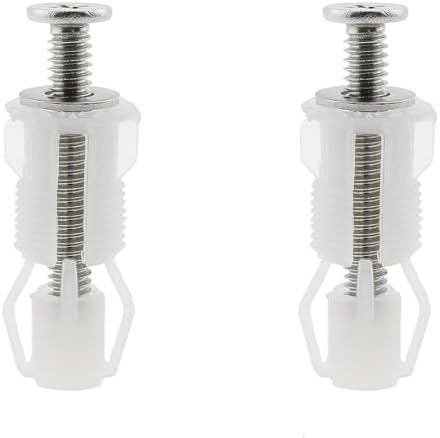 2PCS Toilet Seat Fixing Bolt Rising Plug Kit