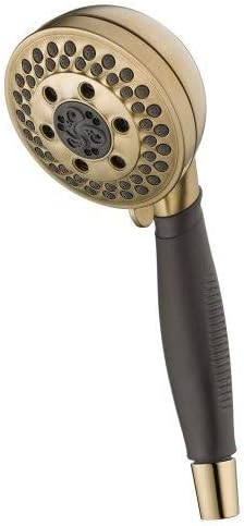 Delta Faucet H2Okinetic 5-Setting Hand Shower with Gold Finish 1