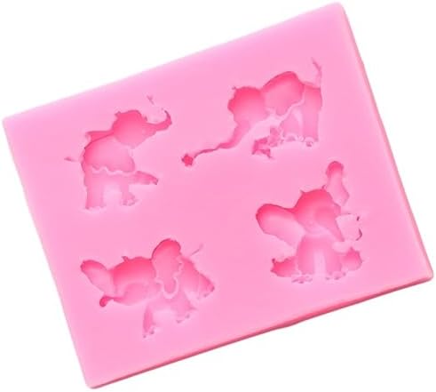 Cataliza Cute Elephant Silicone Mold for Desserts