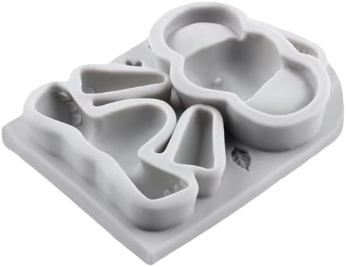 YANQINMS Elephant Silicone Fondant Mold - Reusable Cake Decorator Mold