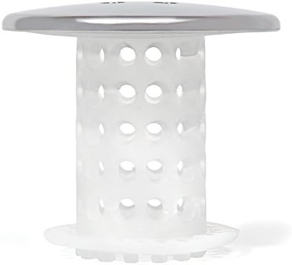 TubShroom Drain Protector - 2 Pack Chrome 15 - 175 Fit