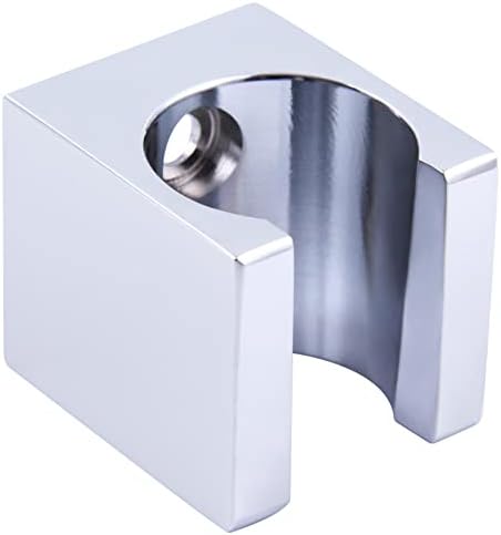 Angle Simple Shower Head Holder Wall Mount Brass Chrome