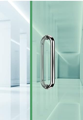 WANLIAN 8 Inch Gold Shower Door Pull Handle
