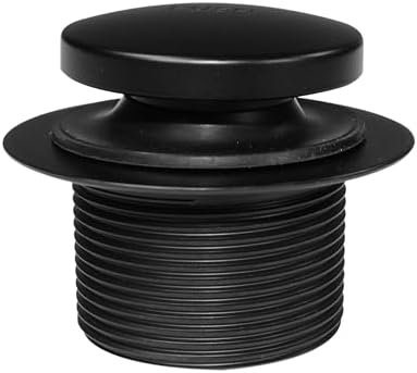 Westbrass 1-12 Black Tubular Drain Kit Matte Black