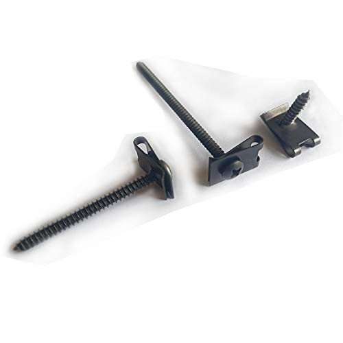 Zhoushi World 8 U-Style Clip-On Nut Pack of 25