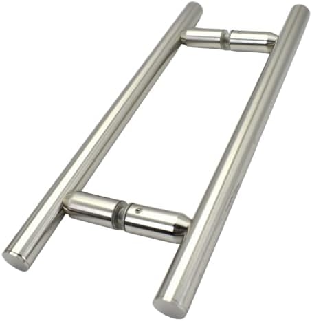 MONT HARD 8 Center-to-Center Ladder Pull Shower Handle Brushed Nickel