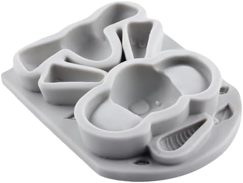 YANQINMS Elephant Silicone Fondant Mold - Reusable Cake Decorator Mold