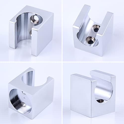 Angle Simple Shower Head Holder Wall Mount Brass Chrome