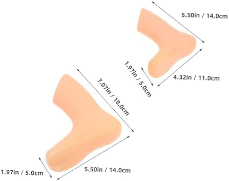 Angoily Reusable Foot Mannequins 4pcs for Store and Art