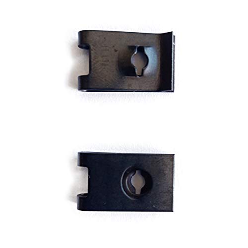 Zhoushi World 8 U-Style Clip-On Nut Pack of 25