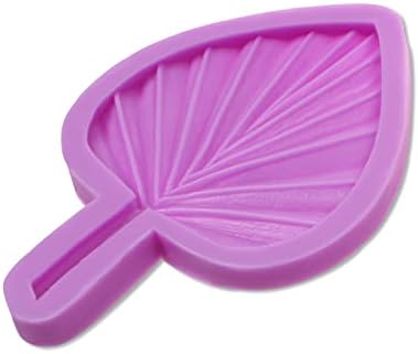 Boho Palm Leaf Silicone Baking Molds Set of 3