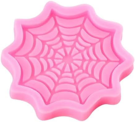 Halloween Spider Web Silicone Fondant Mold