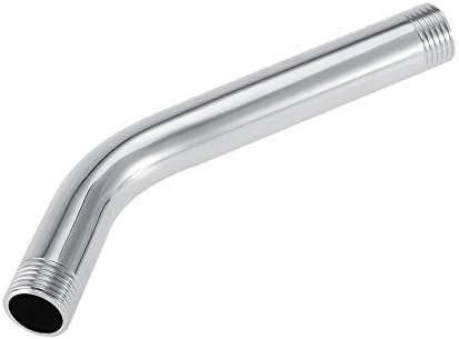 Stainless Steel Wall Mounted Shower Extension Pipe with 2 Thread