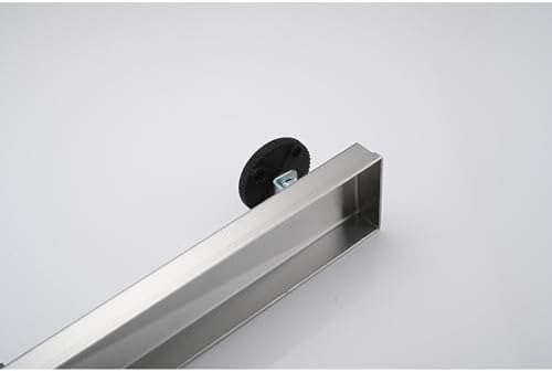 AGANS 32-inch Linear Shower Drain with Hair Strainer and Leveling Feet