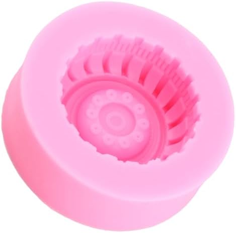 3D Tire Silicone Fondant Mold for Cake Decoration