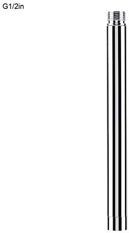 SALALIS 8 Inch Chrome Shower Arm Extension Pipe