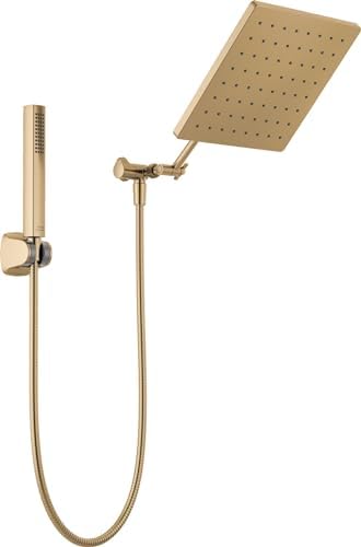 Delta 10-Inch Raincan Handheld Shower Combo - Champagne Bronze 75527-CZ