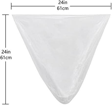 TYPLASTICS Trash Can Liner - 1000 Count 24x24 7-10 Gallon