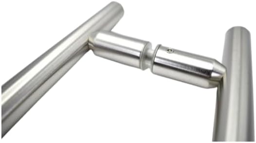 MONT HARD 8 Center-to-Center Ladder Pull Shower Handle Brushed Nickel