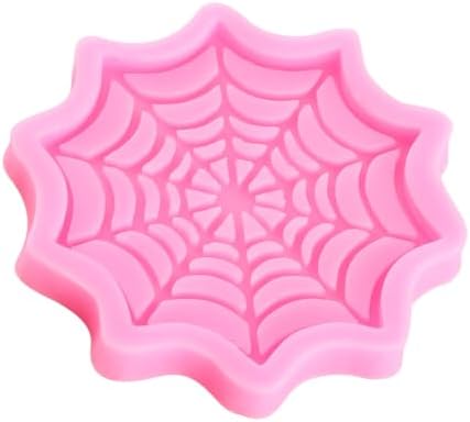 Halloween Spider Web Silicone Fondant Mold