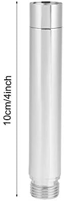 Nikou 4-Inch Stainless Steel Shower Extension Tube