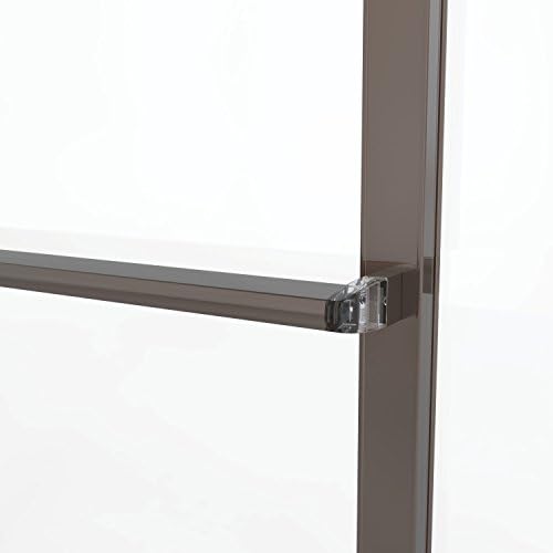 Basco DLXH05A5958XPOR Deluxe Framed Shower Door 1