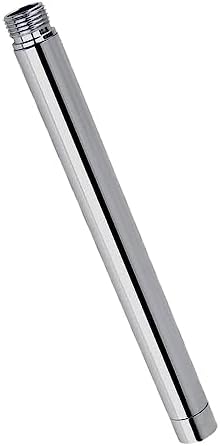 8 Inch Stainless Steel Shower Extension Tube for Modern Bathrooms