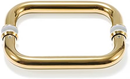 Ranbo 6 Back-to-Back Frameless Glass Shower Door Handle