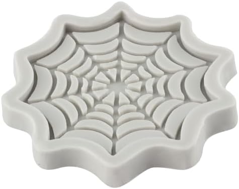 Spider Web Silicone Fondant Molds for Cake Decorating