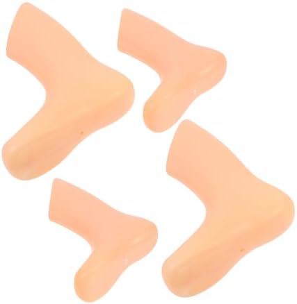 Angoily Reusable Foot Mannequins 4pcs for Store and Art