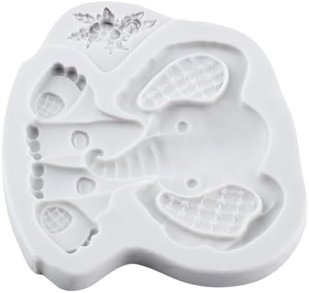 Lingzhi Elephant Lion Fondant Molds Set Of 2