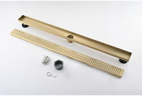 28-Inch Linear Shower Drain with Removable Grate