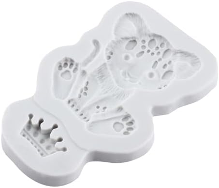 Lingzhi Elephant Lion Fondant Molds Set Of 2