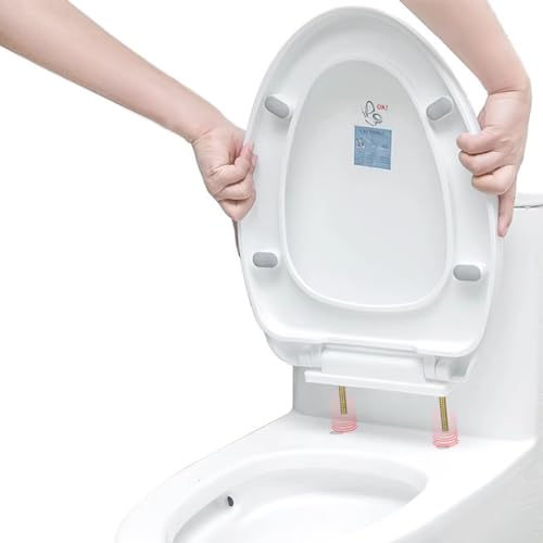 ELANE 4 Pack Toilet Seat Screws Replacement Stay Tight