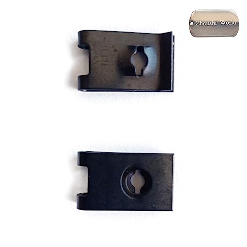 Zhoushi World 8 U-Style Clip-On Nut Pack of 25