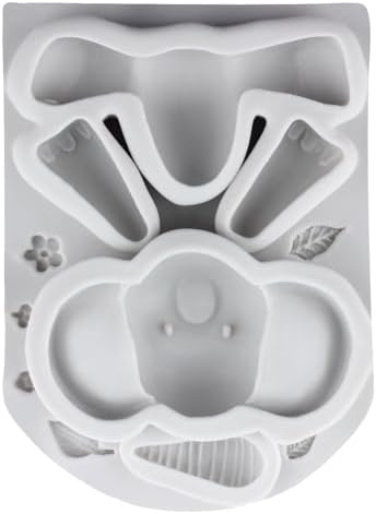 YANQINMS Elephant Silicone Fondant Mold - Reusable Cake Decorator Mold
