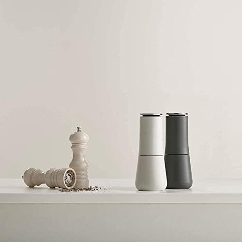 Salt and Pepper Grinder Set with Adjustable Coarseness
