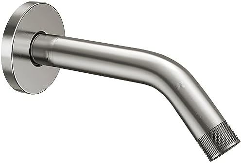 Cobbe 6-Inch Stainless Steel Shower Arm with Flange